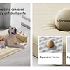 Cama Sofá de Perro PetsCool 4 Estaciones Impermeable Eco cuero Beige Talla S hasta 15 kg   