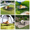 Cama Elevada Mascotas PetsCool Talla S 68x55 cm Soporta Perro Gato 15kg