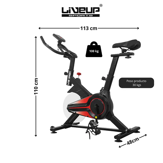 Bicicleta Spinning Black