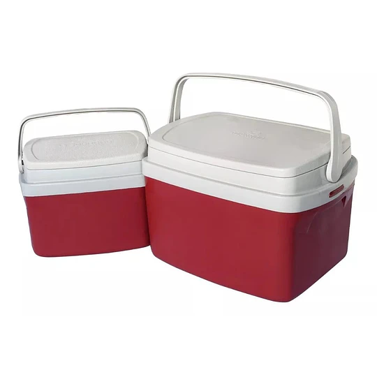 Set cooler Camp 2 piezas rojo 12L Y 5L