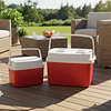Set cooler Camp 2 piezas rojo 12L Y 5L