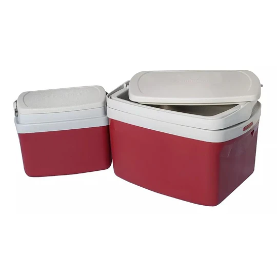 Set cooler Camp 2 piezas rojo 12L Y 5L
