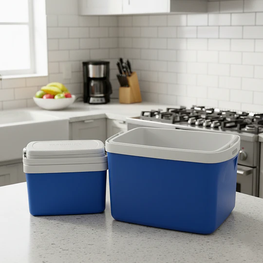 Set cooler Camp 2 piezas azul 12L Y 5L
