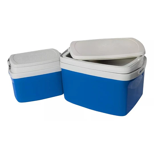 Set cooler Camp 2 piezas azul 12L Y 5L