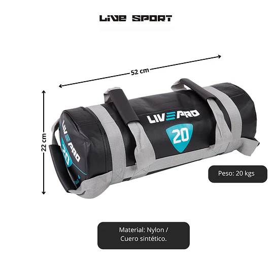 Entrenamiento Power Bag 20kg