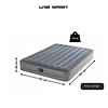Cama Inflable Electrica Gris Usb 2 Pl  