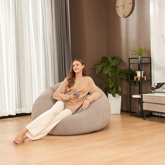 Sillon Puffy Gris Inflable