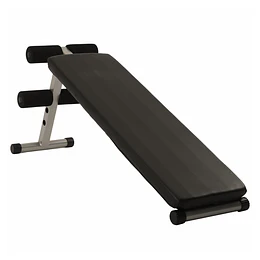 Banca abdominal inclinada Regulable Live Sport ES-507 Negra