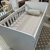 Cuna Multifunción 3 en 1 Blanca-Producto Armado en Tienda