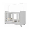 Cuna Multifunción 3 en 1 Blanca-Producto Armado en Tienda
