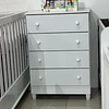 Cómoda Infantil Kidscool Mel 4 Cajones Blanco - Producto Armado en Tienda
