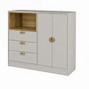 Comoda 2 Puertas y 3 Cajones Cariño Arena -Producto Armado en Tienda