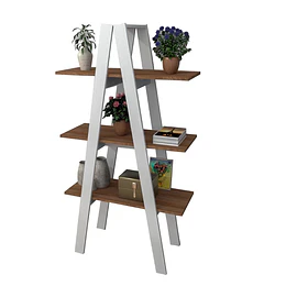 Estante 3 Niveles Urban Blanco - Producto Armado en Tienda