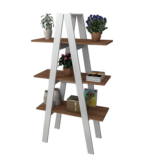 Estante 3 Niveles Urban Blanco - Producto Armado en Tienda