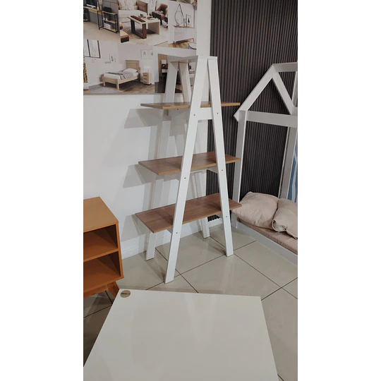 Estante 3 Niveles Urban Blanco - Producto Armado en Tienda
