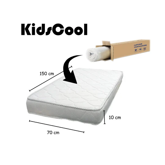 Colchon Cama Baby Box 150x70x10 cms -Producto empaque roto