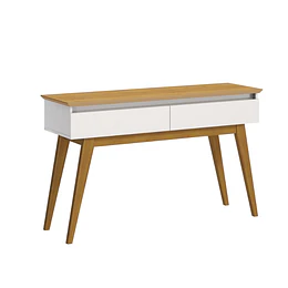 Arrimo Classic Cajones Blanco/Caramelo - Producto con Detalle