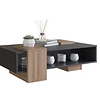 Mesa De Centro b93 Negro Castaño - Producto con detalle