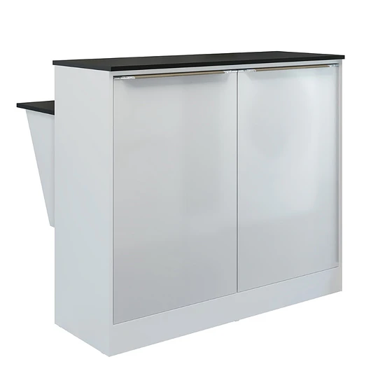 Isla Comedor Dos Puertas Blanco Smart- Producto con detalle