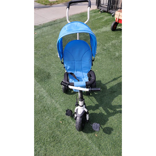Triciclo 360  Stroller Azul -Producto armado en tienda
