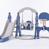 Resbalín Columpio Infantil 5 en 1 Kidscool Centro de Juegos Azul- Producto con Detalle