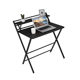 Escritorio Plegable Home Office Negro- Producto con Detalle