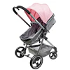 Coche Compact Travel System Rosado- Producto Armado en Tienda