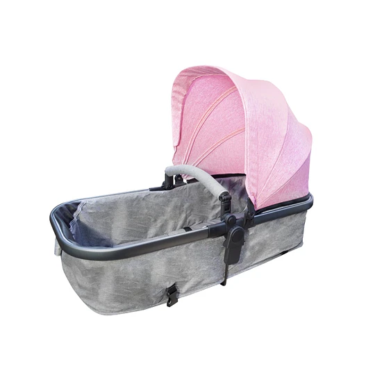 Coche Compact Travel System Rosado- Producto Armado en Tienda