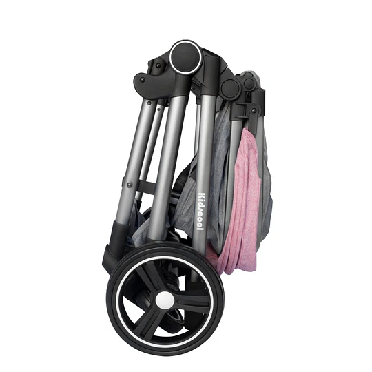 Coche Compact Travel System Rosado- Producto Armado en Tienda