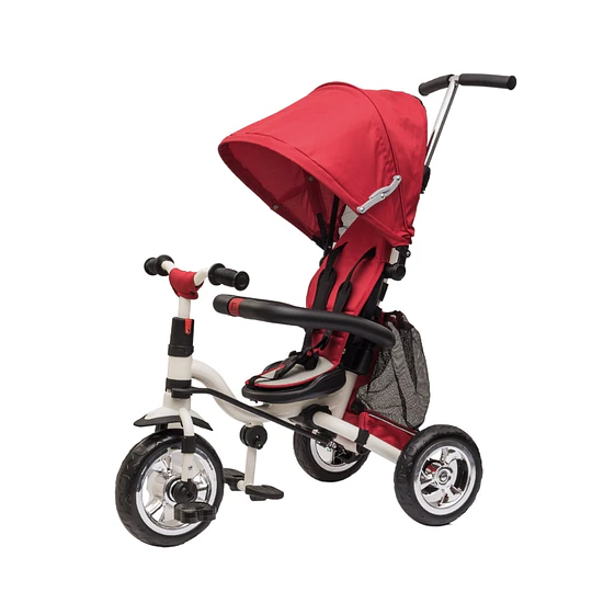 Triciclo Evolutivo Canopy Plegable Azul y Rojo -Producto Armado en Tienda