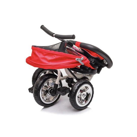 Triciclo Evolutivo Canopy Plegable Azul y Rojo -Producto Armado en Tienda