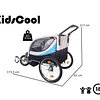 Carro Jogger Baby Trailer Duplex- Producto Armado en Tienda (LE FALTA RUEDA DELANTERA)