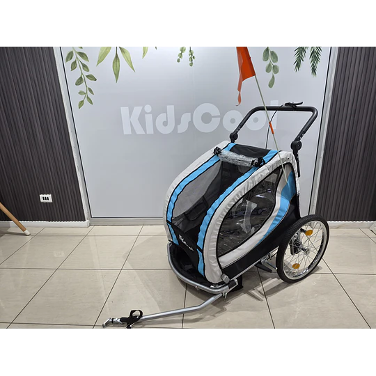 Carro Jogger Baby Trailer Duplex- Producto Armado en Tienda (LE FALTA RUEDA DELANTERA)