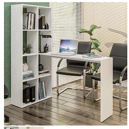 Mesa Escritorio Practic Blanco- Producto con detalle