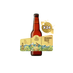 Pack 24 Botellas Huaso Bruto 330 ml.