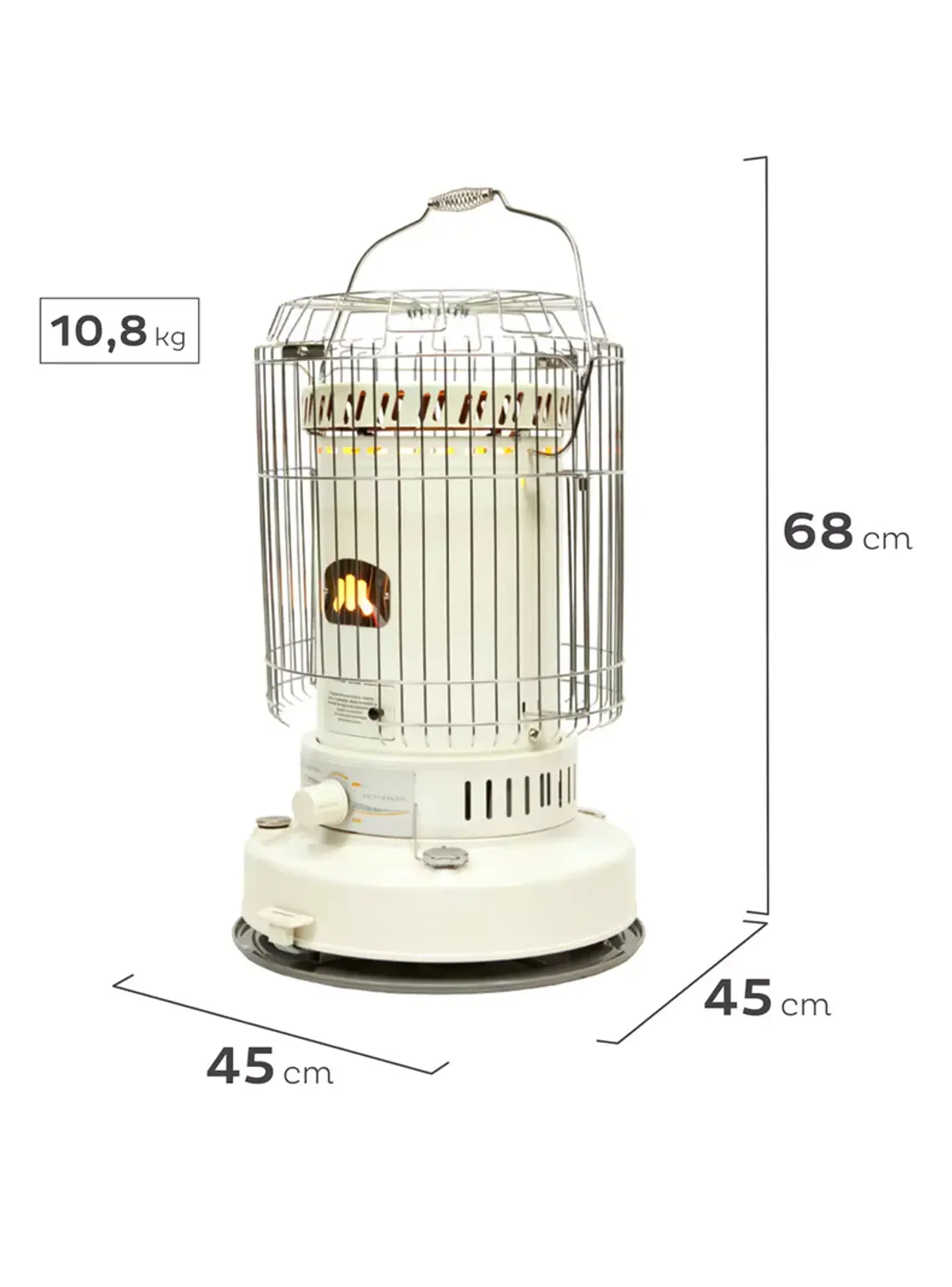 ESTUFA PARAFINA MADEMSA POTENZA 7.2LTRS 1
