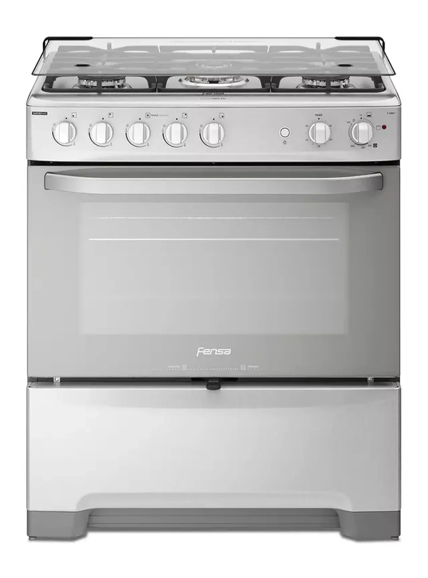 Fensa Cocina a Gas 5 Quemadores F 5500 T Espejado 4