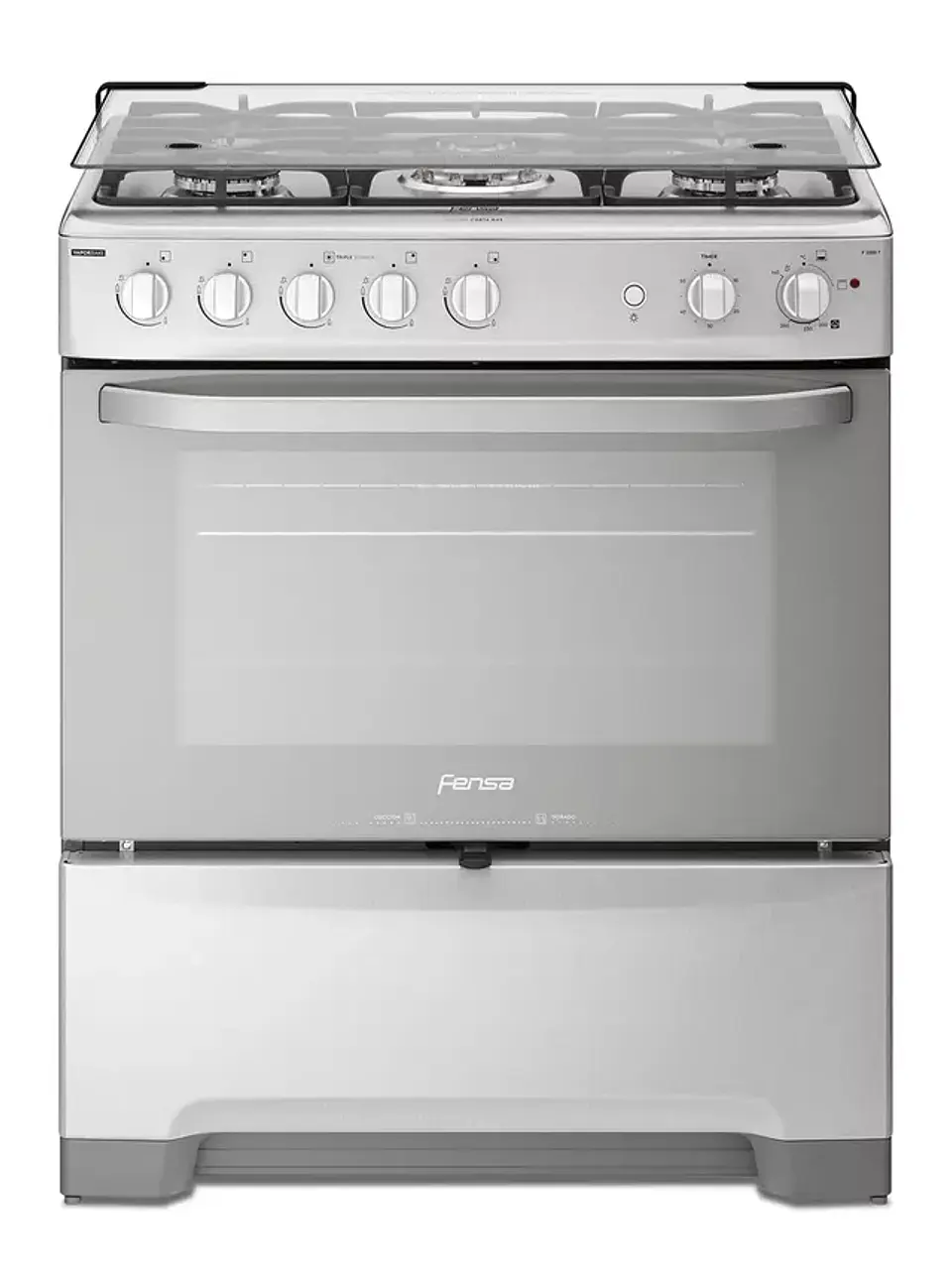 Fensa Cocina a Gas 5 Quemadores F 5500 T Espejado 4