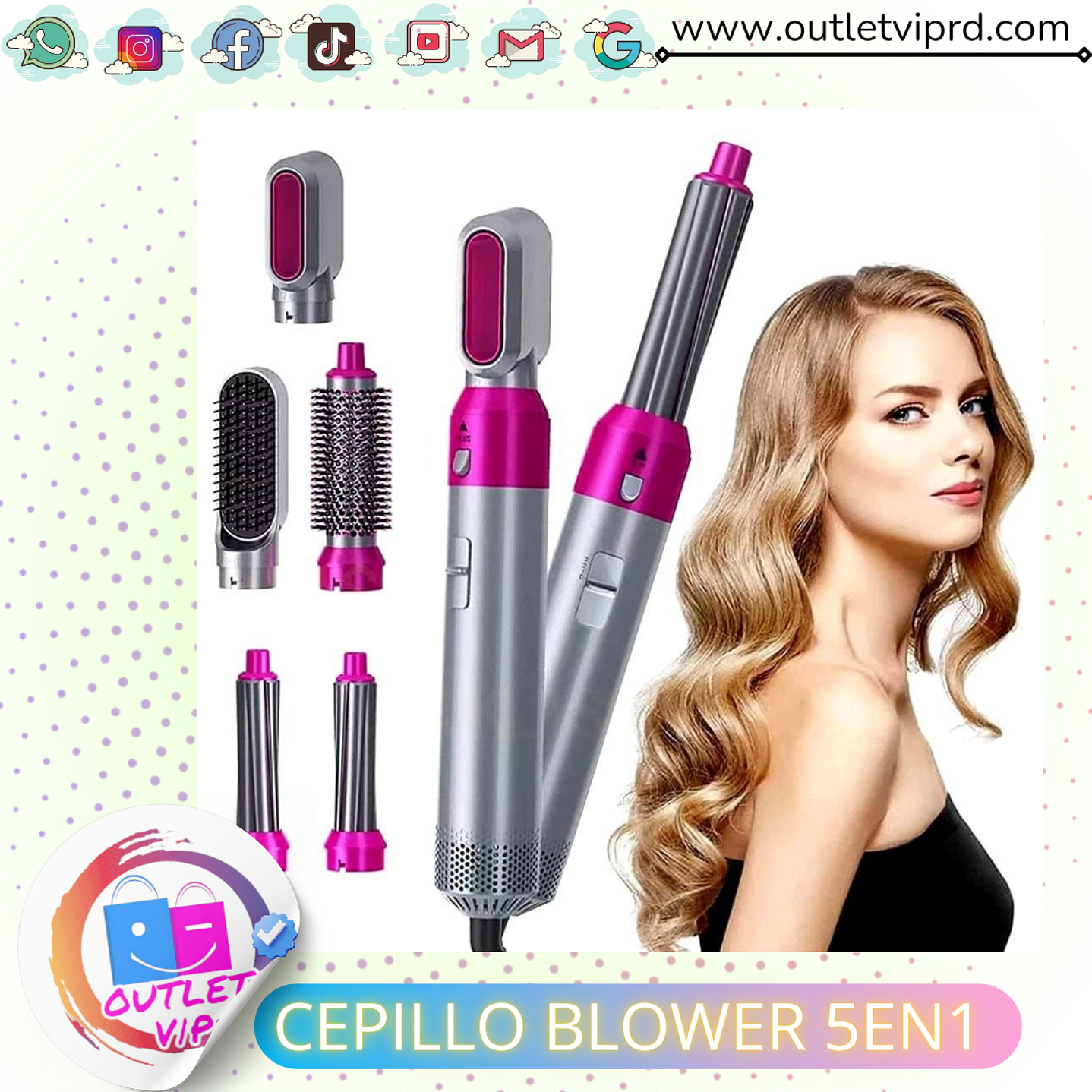 Cepillo blower 5en1  1