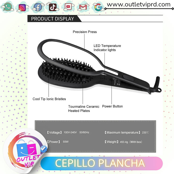 Cepillo plancha  7