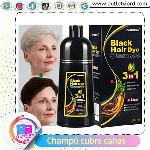 Champú cubre canas