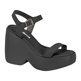 Sandalia Mujer Moleca EcoCuero Negro 5473-101-9569-15745