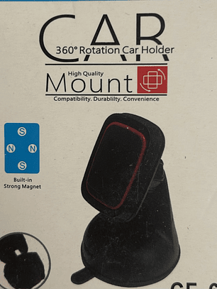 SOPORTE CELULAR PANEL DEL AUTO CON IMAN 