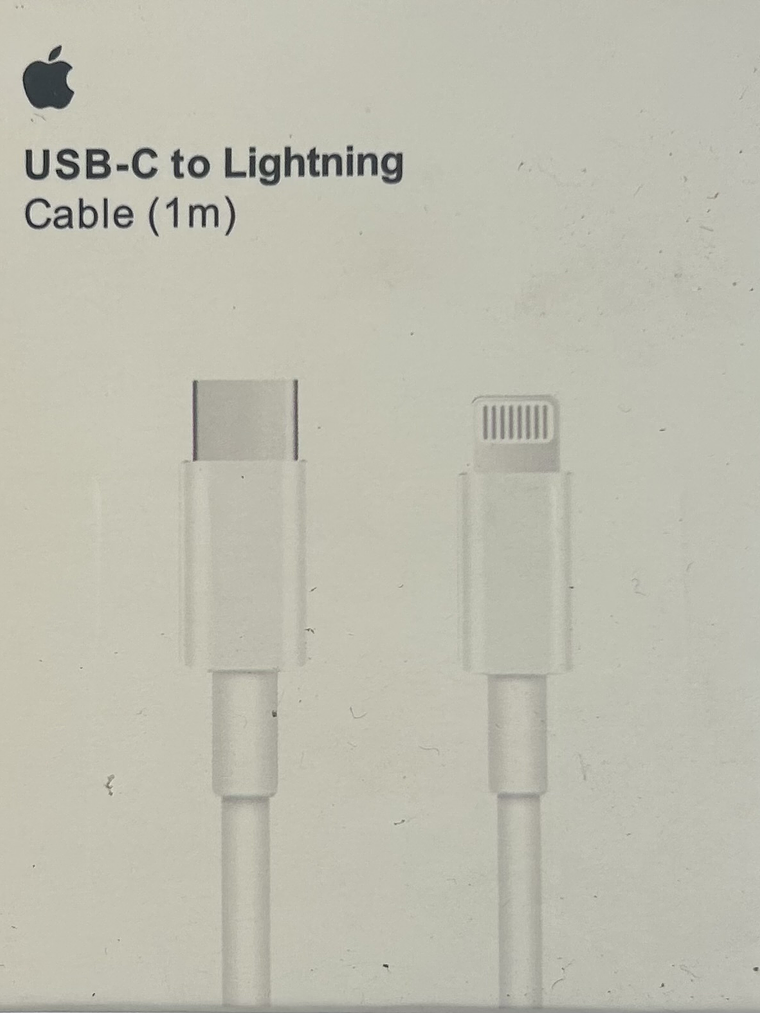 CABLE   IPHONE   A  C   CERTIFICADO   1 METRO 1