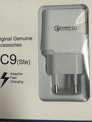 CARGADOR MICRO USB  ADAPTADOR MAS CABLE  