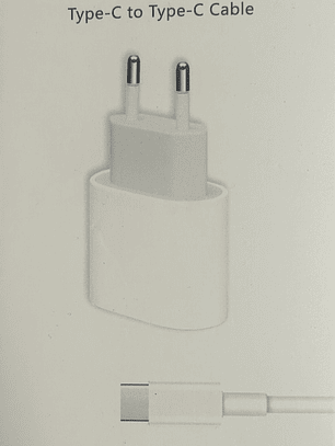 CARGADOR  C  A C   20W  ADAPTADOR MAS  CABLE 