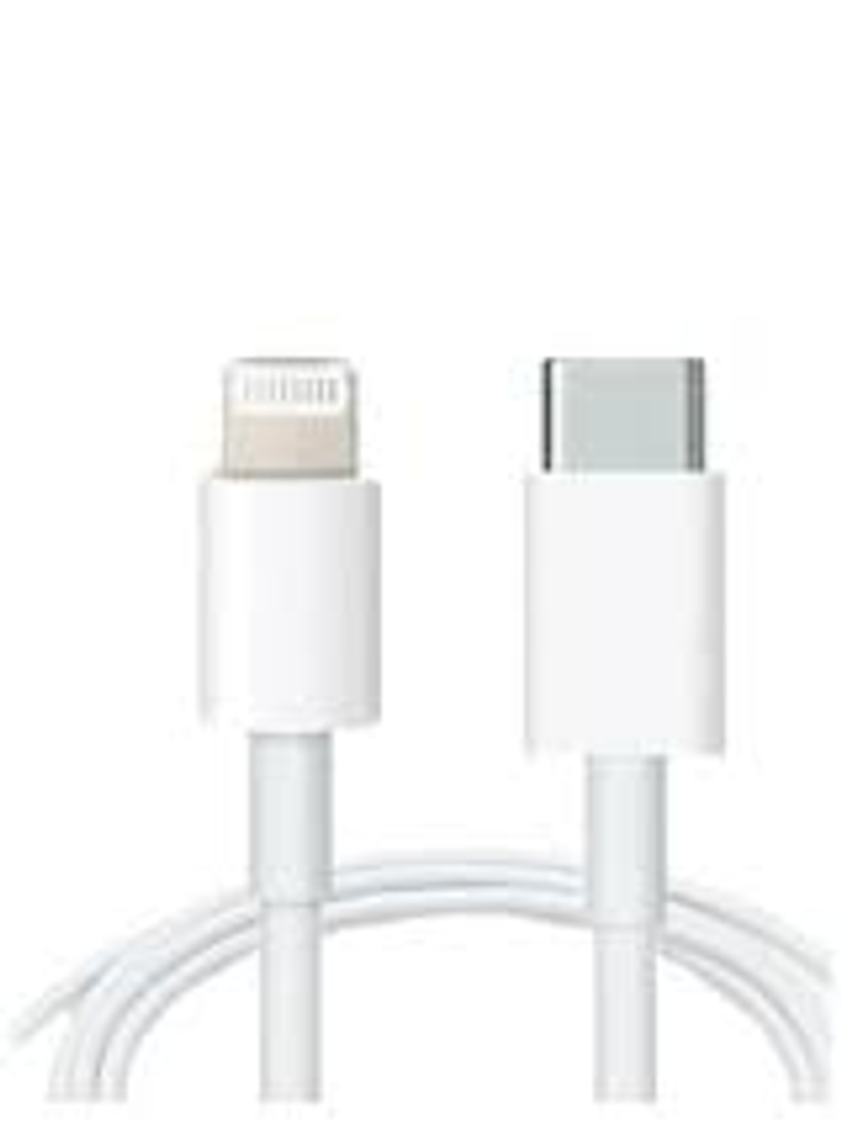 CABLE IPHONE  A C   EN BOLSA  DE 1 METRO  1