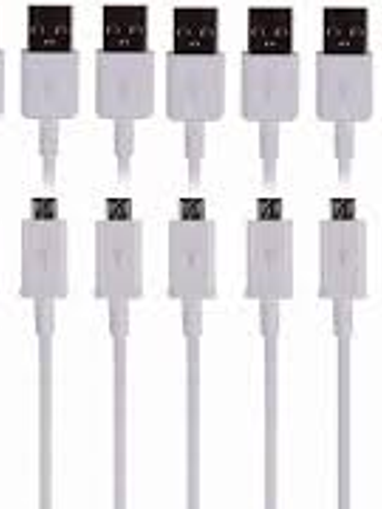 PACK DE 10 CABLES MICRO USB DE 1 METRO 1