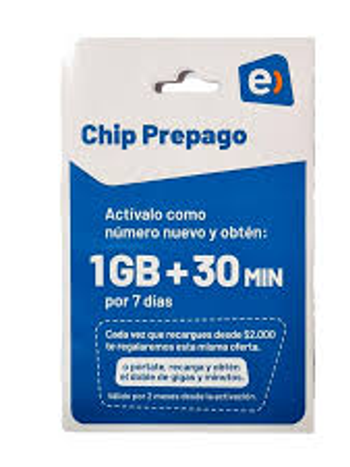 PACK 10 CHIP ENTEL  1