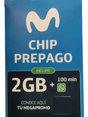 PACK DE 10 CHIP MOVISTAR